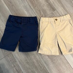 Carter's Navy and Khaki Boys' Cotton Shorts Set